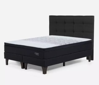 Cama Europea Tempo 2 Plazas Base Dividida por $509.990