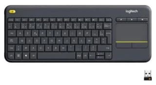 Clavier sans fil Logitech K400 Plus Azerty pavé tactile intégré à 19,99€