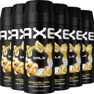 Axe Gold deodorant bodyspray - 6 x 150 ml voor €9,49 bij Bol