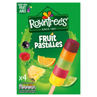 Rowntree's Fruit Pastilles Lollies (4 x 65ml) – £1.25 at Iceland