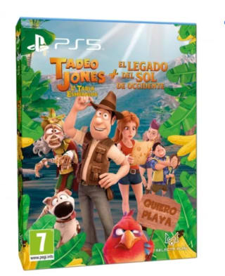 Tadeo Jones 3 La Table Esmeralda + El Legado del Sol de Occidente PS5 por 29.99€