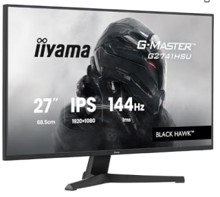 Écran PC 27" Iiyama G-Master Black Hawk G2741HSU-B1 IPS à 89,99€
