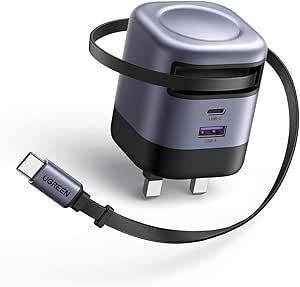 UGREEN 45W 3-Port USB C Charger Plug £17.97