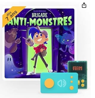 Coffret Lunii Brigade Anti-Monstres - Livre Audio interactif à 6,61€