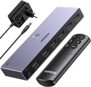 UGREEN 8K@60Hz HDMI Switch 5 in 1 voor €59,49 bij Amazon