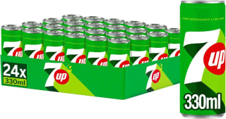 7 UP original Refresco de lima y limón, pack de 24 latas de 330 ml por 11.63€