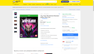 Tiny Tina's Wonderland por $129 | Mercado Libre