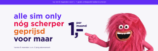 Gratis Onbeperkt Bellen & Sms + alle Bundels € 1 bij Hollands Nieuwe