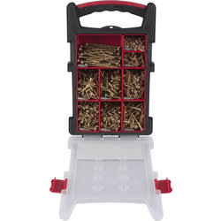 Forgefast universele schroeven platkop 1000-delig TX voor €25