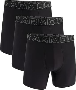 Under Armour 3-Pack Performance Boxer Briefs Black £17 Amazon Deal
