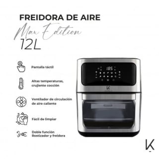 Freidora de aire 12 lt Kitchen-it Max Edition Rebaja $79.990 en El Volcan, Chile