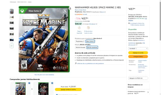 Warhammer 40k Space Marine 2 por $438 | Oferta Amazon