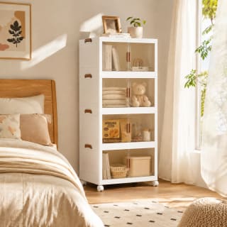 COIZYZZL opvouwbare opbergkast (55 cm, 4 lagen) voor €27,96 bij Joybuy