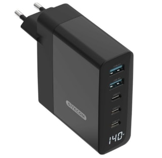 Sitecom 140W Power Delivery Wall Charger met LED display voor €26,95 bij Ibood