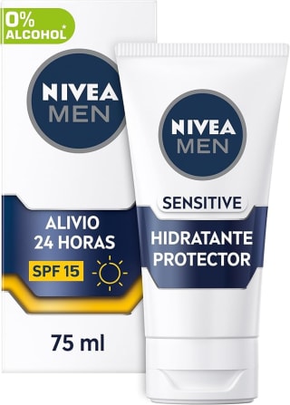 NIVEA MEN Sensitive Hidratante Protector FP15 75 ml por 5,07€