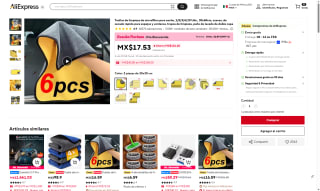 Toallas Microfibra 30x60cm 10un por $98 | AliExpress