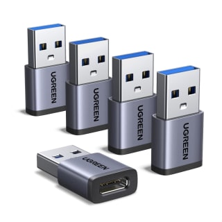 UGREEN Adaptador USB C a USB 3.2 10Gbps 5 Piezas Convertidor Tipo C por 9.79€