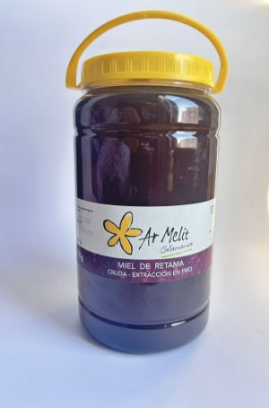 Miel Artesanal de Retama 2 kg Sabor Floral Suave Salamanca por 10,10€