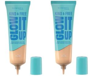 2 Botes de Base de Maquillaje Líquida Rose Ivory Rimmel Kind & Free Glow it a 7.08€