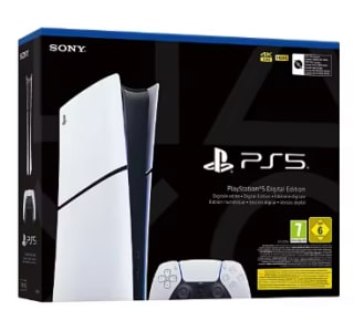 Consola Playstation 5 Slim digital 1TB, Resolución 4K por 384,99€