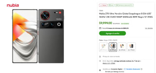 Nubia Z70 Ultra 256GB por $9,399 | Oferta Bodega Aurrera