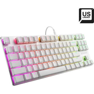 Sharkoon PureWriter TKL wit RGB (US-Layout) voor €25,99 bij Alternate