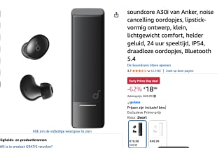 Soundcore A30i door Anker voor €18,98 bij Amazon