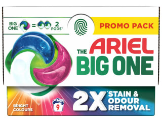 Ariel The Big One Color (9 waspods) voor €1,99 bij Hoogvliet