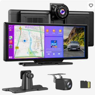 ESSGOO draagbaar 10,26-inch Carplay IPS-touchscreen voor €65,99 bij Joybuy