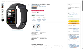 Xiaomi Smart Band 8 Pro GPS por $718 | Amazon