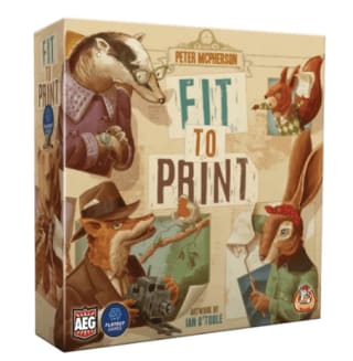 Fit to Print Bordspel voor €27,50 bij de spelletjes vrienden