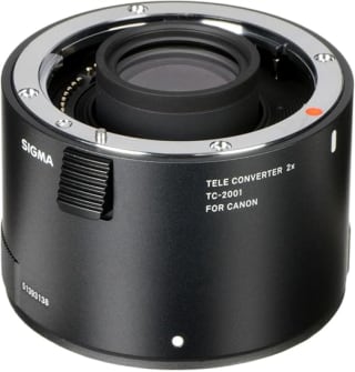 Sigma TC-2001 2.0x Teleconverter Canon voor €277,15 bij Amazon