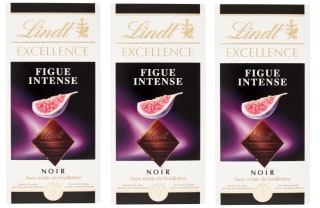 3 Tabletas de Chocolate EXCELLENCE Higo 100g - Lindt por 7.58€