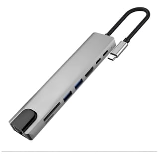 Hub Thunderbolt3 Usb-c Hdmi4k Dock 8 Generico 6003493 por $9.990 en Líder