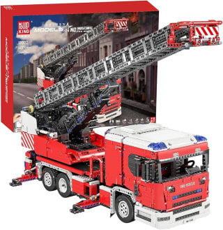 Mould King 17022 STEM Brandweerwagen Bouwset voor €130,17 dmv code bij Aliexpress