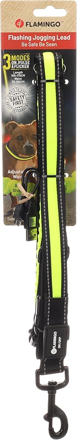 Flamingo Jogginglijn Flitzy 105-175 cm hondenleiband voor €13,02 bij Amazon