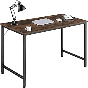 TecTake Mesa Escritorio de Madera con Estructura Resistente por 49.89€