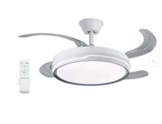 Ventilador Techo retráctil con Luz LED Regulable y Memoria 42 Pulgadas por 54.95€