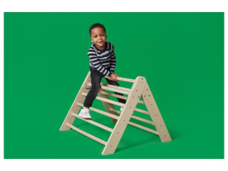 Houten klimrek voor €24,99