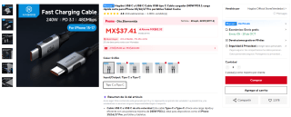Cable Hagibis 0.15 m por $7 en AliExpress