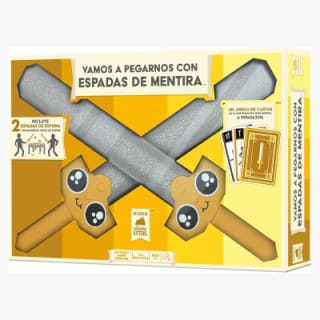 Exploding Kittens Juego Vamos a Pegarnos con Espadas de Mentira por 5€