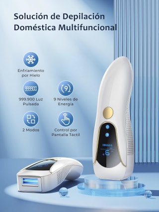 Depiladora IPL luz pulsada por 35.99€