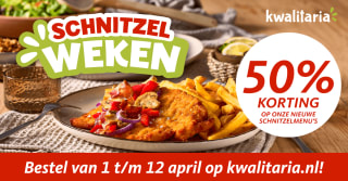 50% Korting op Loaded Schnitzel Menu’s
