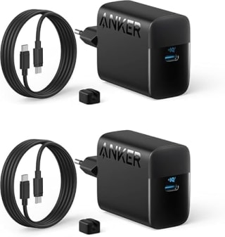 2 Anker Nano (45W) USB-C Opladers met USB-C Kabel voor €2906 bij Amazon