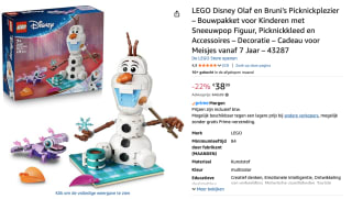 LEGO Disney Olaf en Bruni's Picnickplezier voor €38,99 bij Amazon