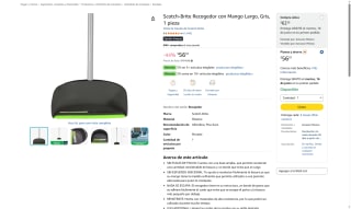 Recogedor Scotch-Brite por $56 | Oferta Amazon