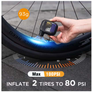 AIRBANK bomba portátil bicicleta Schrader Presta por 19.05€