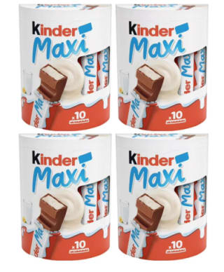 Kinder Chocolatina Maxi - 40 chocolatinas por 16.85€