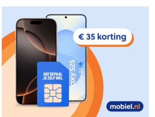 €35 korting op alle abonnementen bij Mobiel.nl via ING