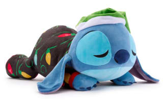 Grande peluche Stitch Cuddleez spéciale fêtes, Lilo & Stitch, 61 cm à 20,20€